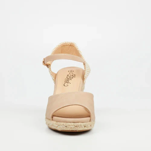 Miss Black Womens Jojo 2 Sandal Nude Brown - Image 3