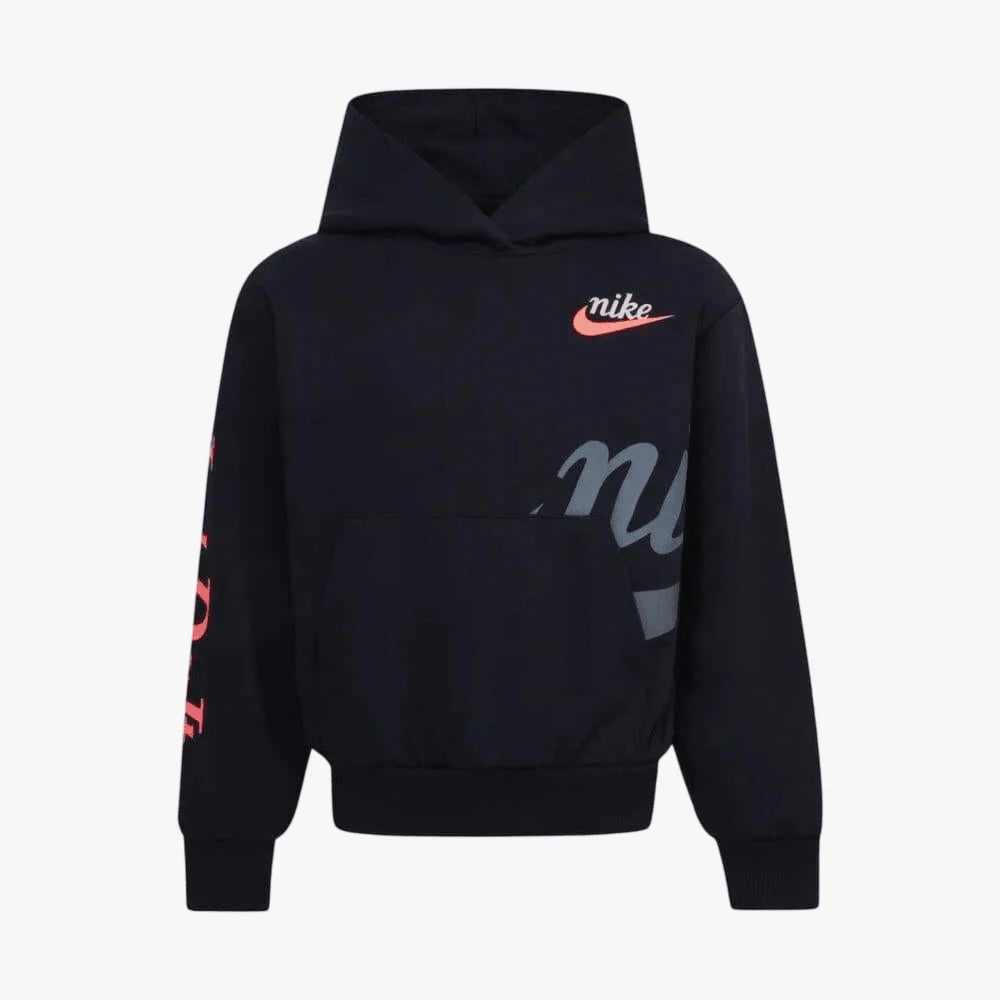 Nike Girls New Impression Hoodie Black