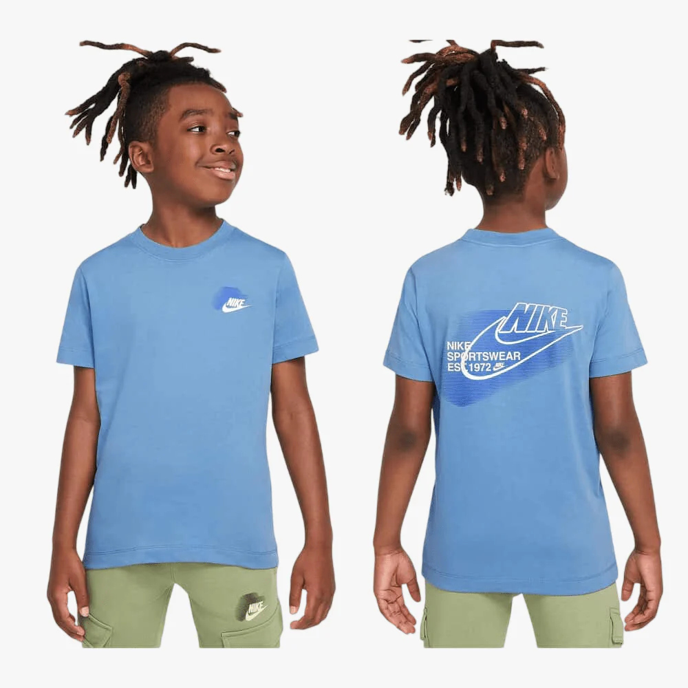 Nike Kids Short Sleeve Tee Blue