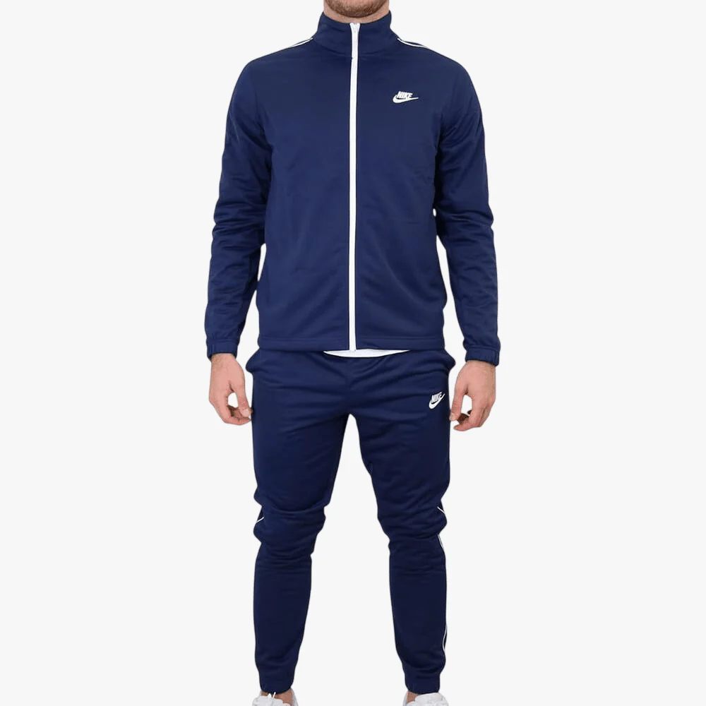 Nike Mens 2Pc Sportswear Club Lined Woven Track Suit Blue