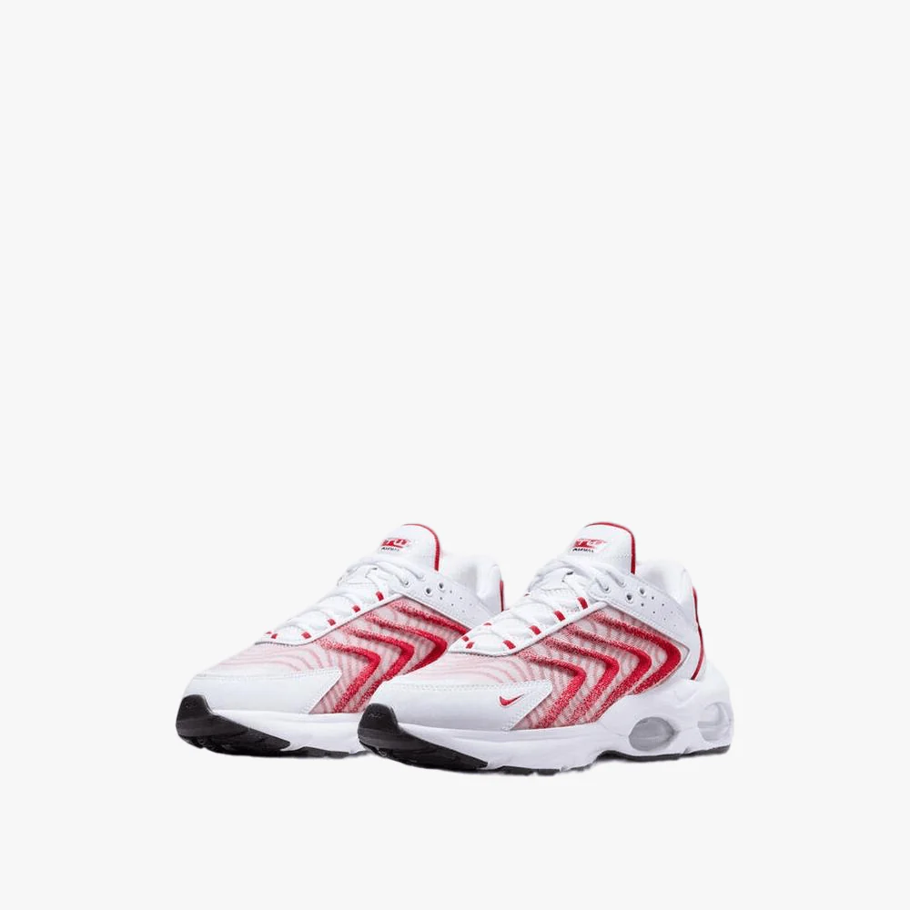 Nike Mens Air Max Tw Sneaker White Red