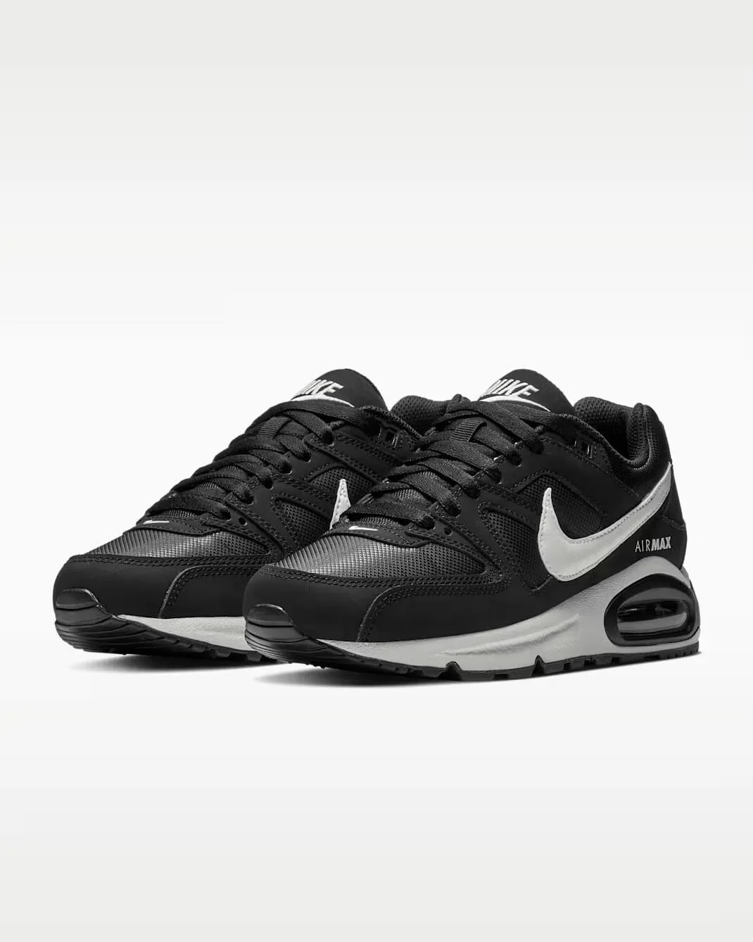 Nike Womens Air Max Command Sneaker Black White