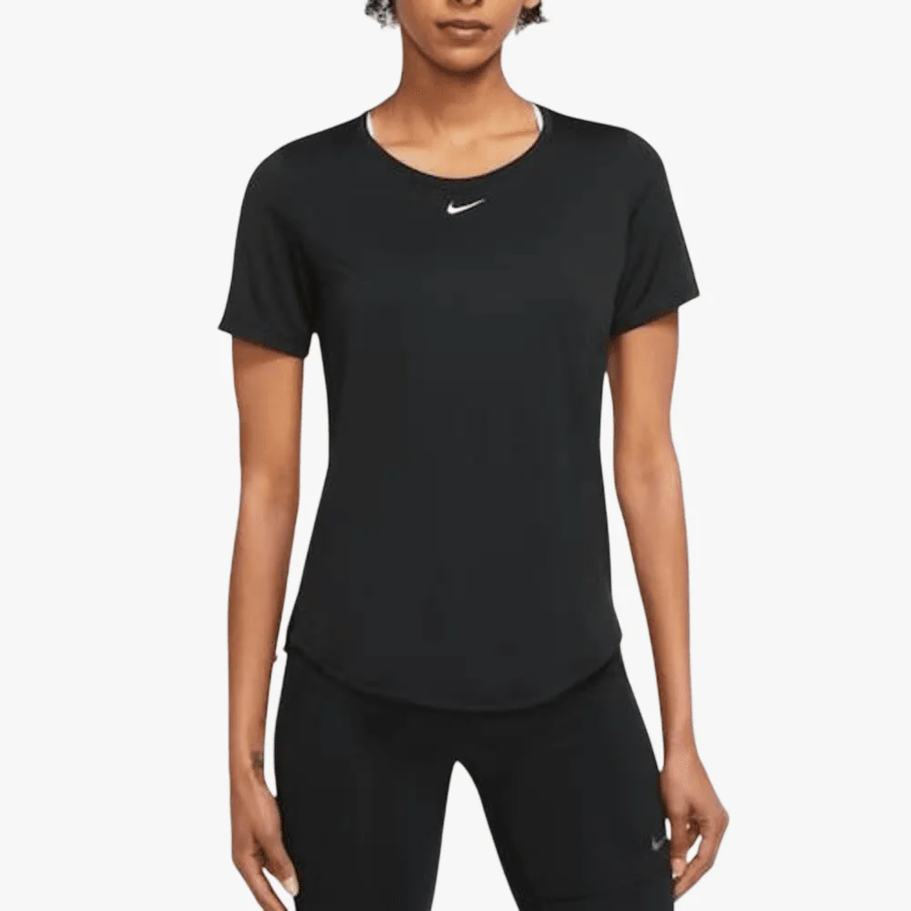 Nike Womens One Df Short Sleeve Tee Black