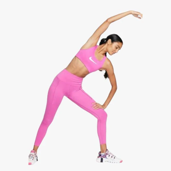 Nike Women's victory Shape Bra Pink - Image 6