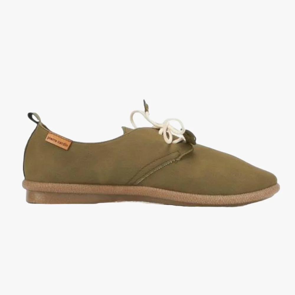 Pierre Cardin Ladies Riviera Lace Up Shoe 01206 Olive
