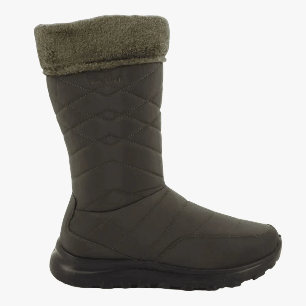 Pierre Cardin Womens Alpes 4 Boot Olive