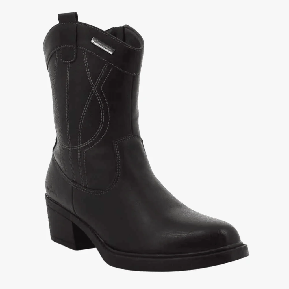 Pierre Cardin Womens Dallas Boot Black