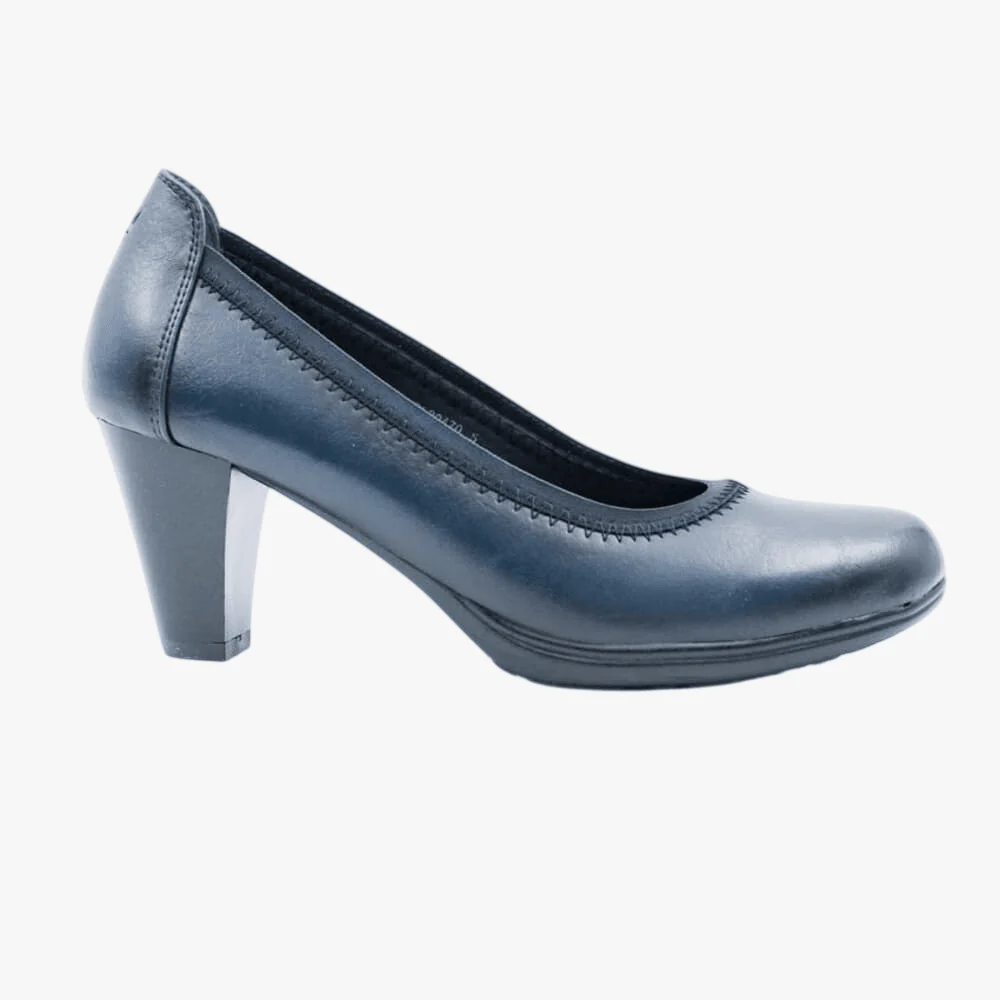 Pierre Cardin Womens Marion 1 Heel Navy