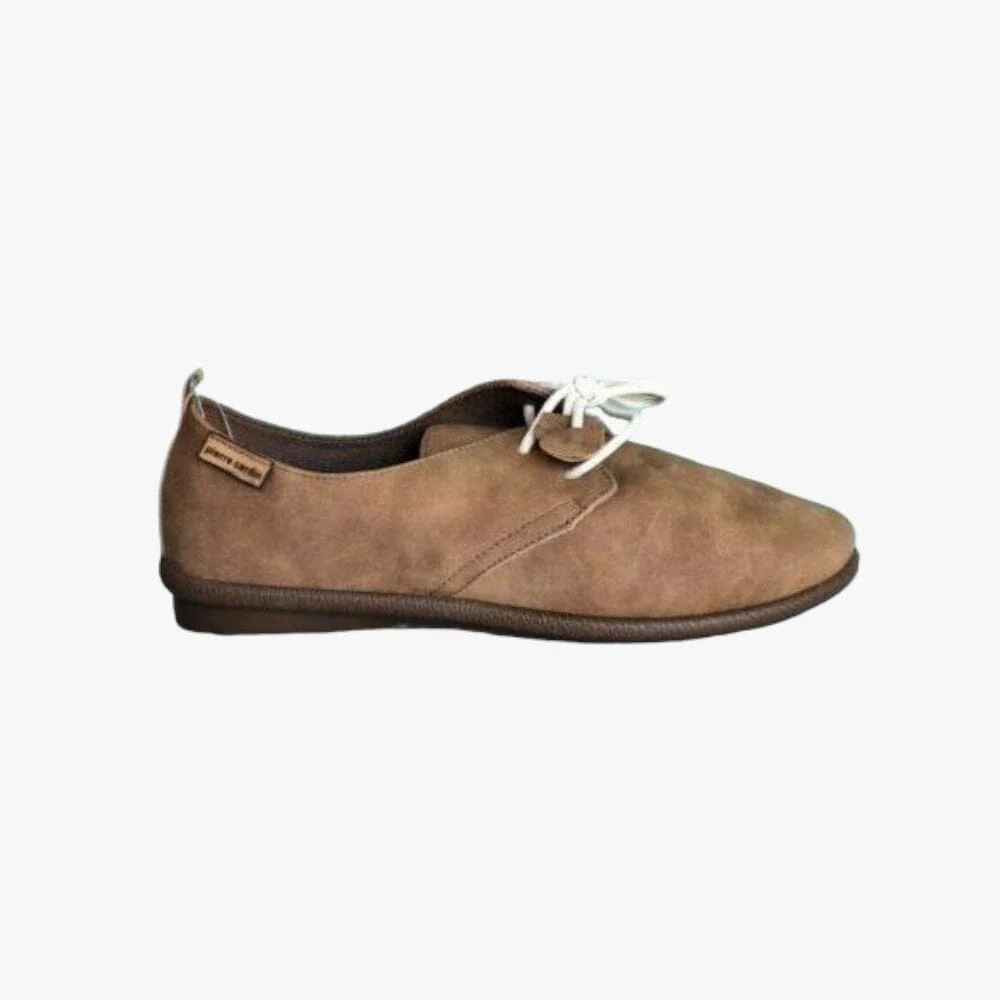 Pierre Cardin Womens Riviera Lace Up Shoe 01206 Camel