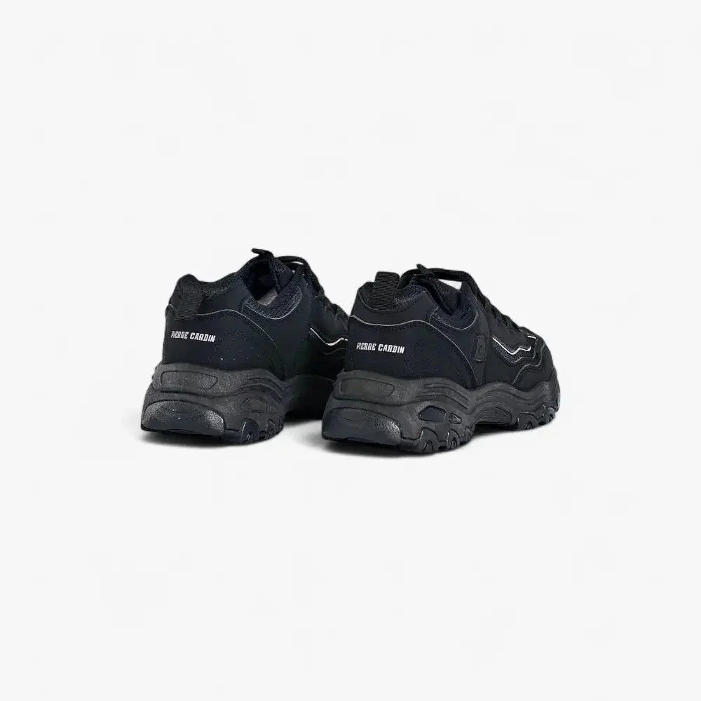 Pierre Cardin Womens Sirine 6 Sneaker Black Mono - Image 3