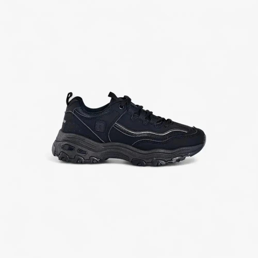 Pierre Cardin Womens Sirine 6 Sneaker Black Mono - Image 6