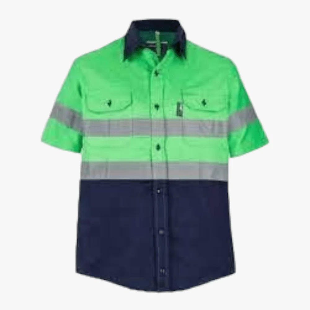 Pioneer Hi Viz Long Sleeve Shirt Green