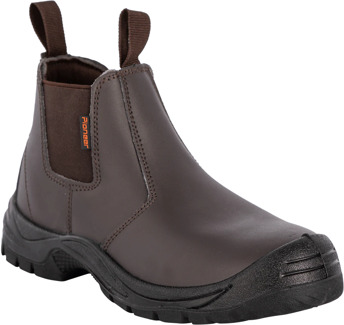 Pioneer Safety Commander Brown Steel Toe Chelsea Boot - Image 3