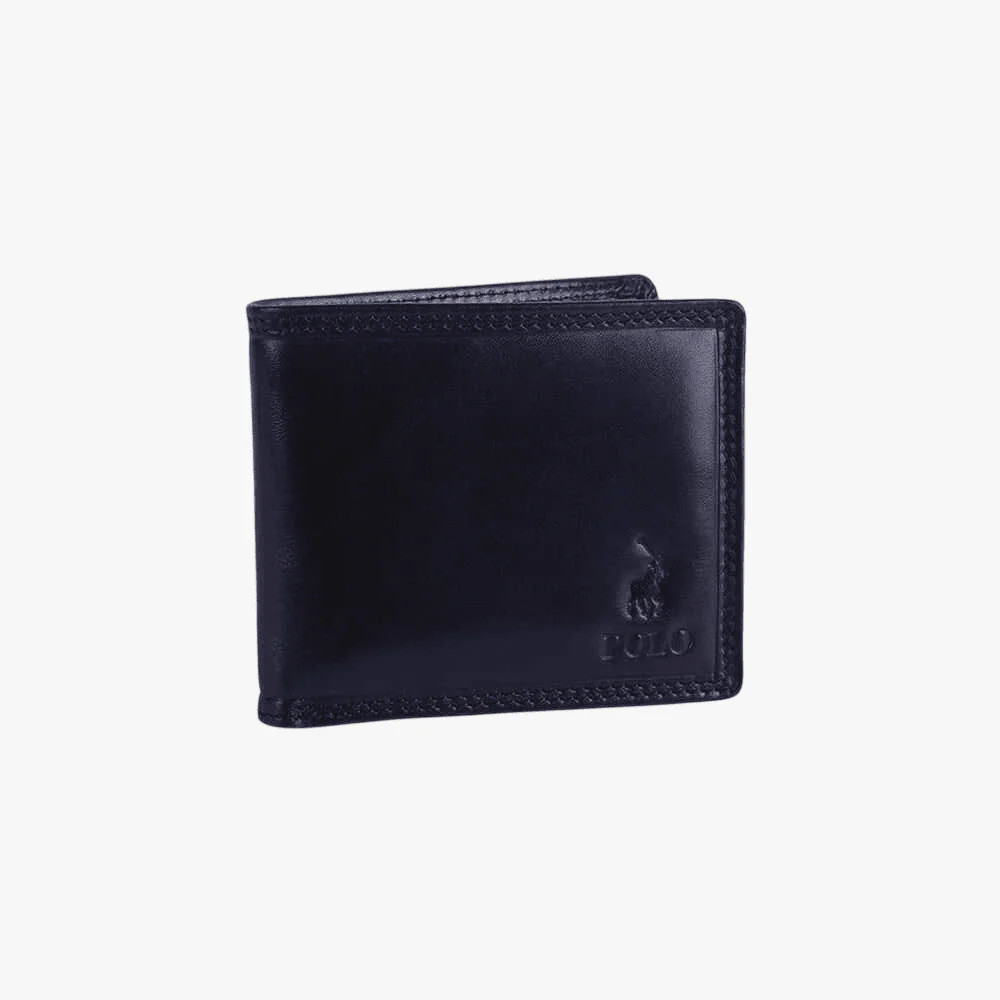 Polo Kenya Smalls Bollfold With Coin Section Wallet Black