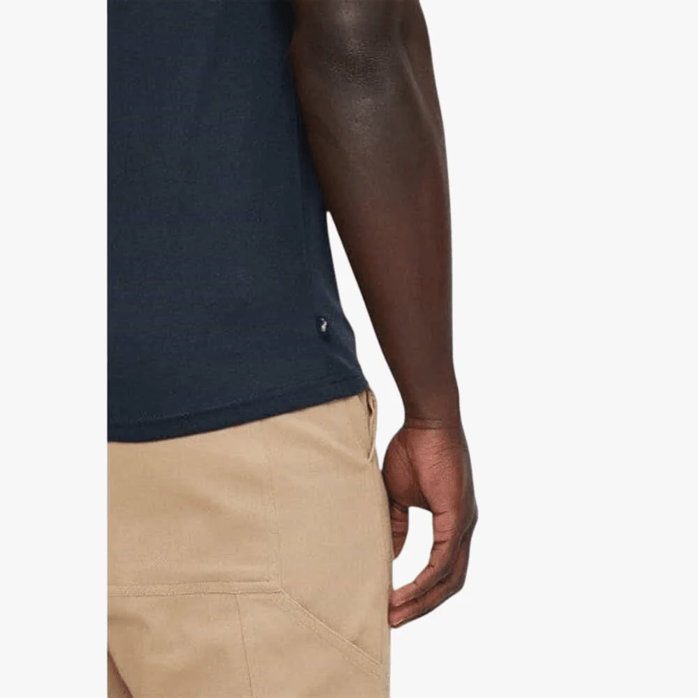 Polo Mens Logo Block Printed Short Sleeve Tee Navy - Image 5