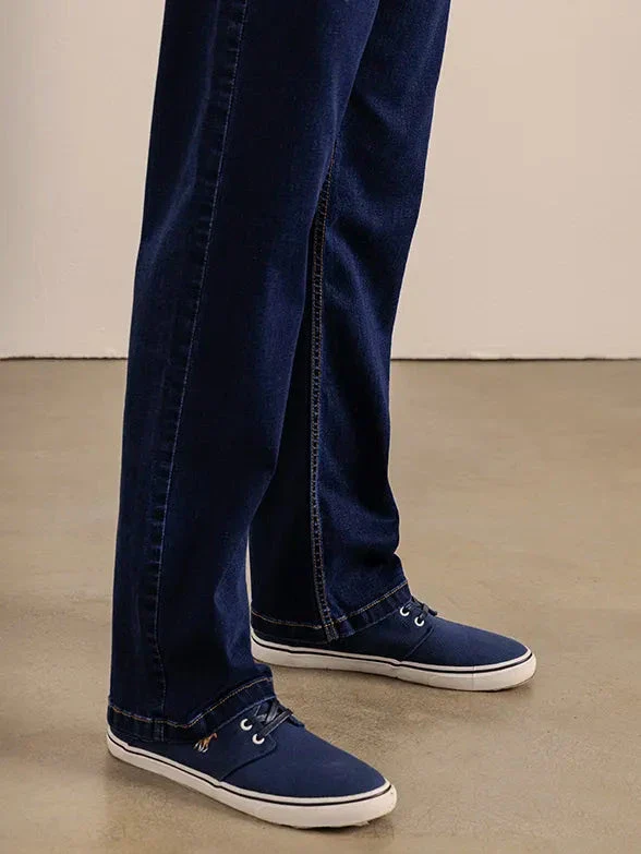 Polo Mens Paul Comfort Fit Relaxed Leg Stretch Denim Indigo - Image 5