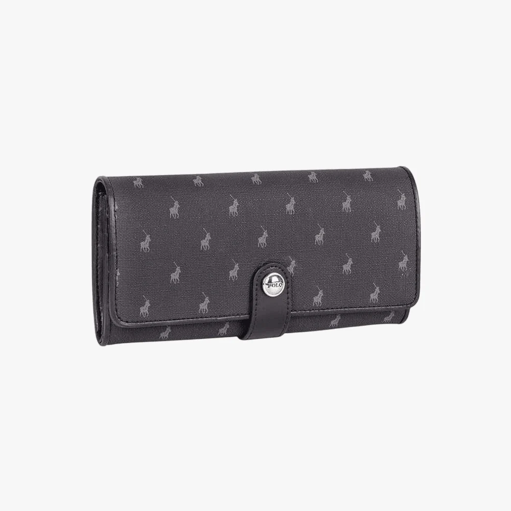 Polo New Iconic Trifold Purses Black