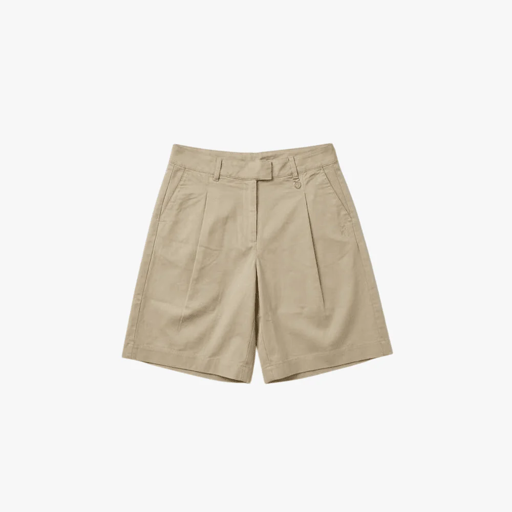 Polo Wmens Jordyn Burmuda Shorts Stone