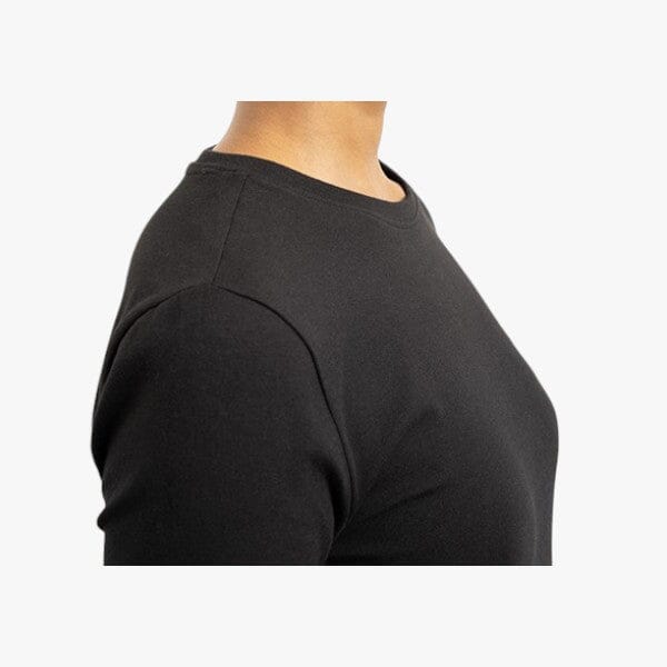 Polo Womens Allie Small Pony Stretch Short Sleeve Tee Black - Image 4