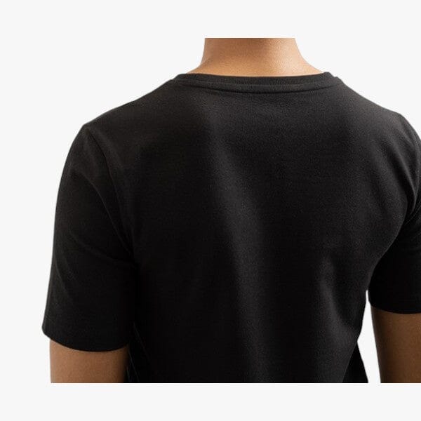 Polo Womens Allie Small Pony Stretch Short Sleeve Tee Black - Image 5