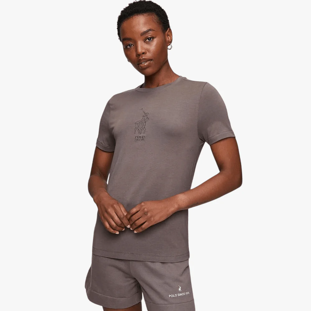 Polo Womens Eva Embroid Tee Iron