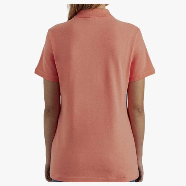 Polo Womens Margot Short Sleeve Golfer Pink - Image 3
