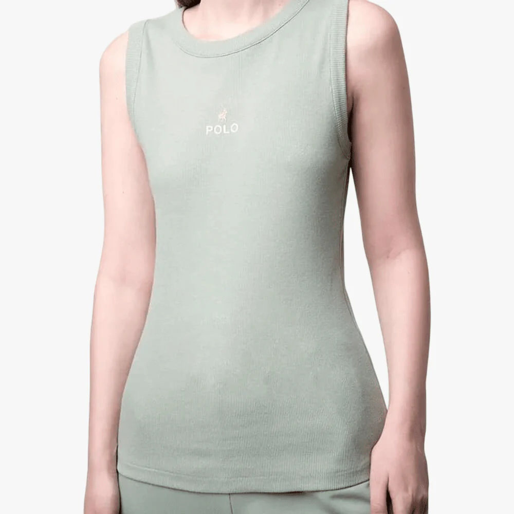 Polo Womens Thandiwe Tank Top Sage