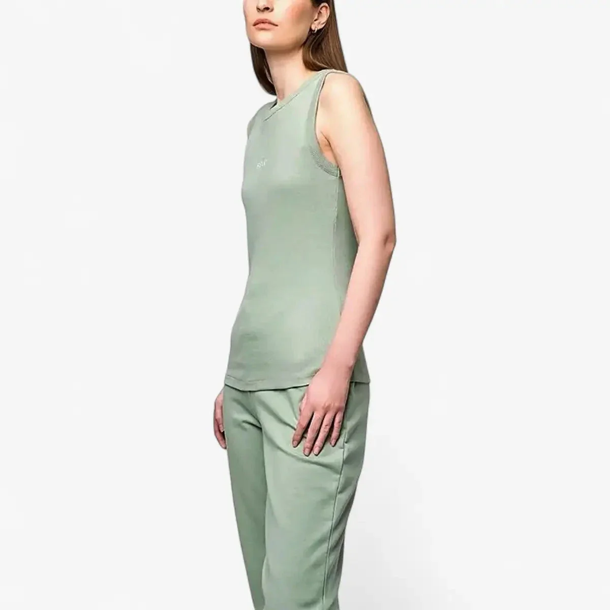 Polo Womens Thandiwe Tank Top Sage - Image 2