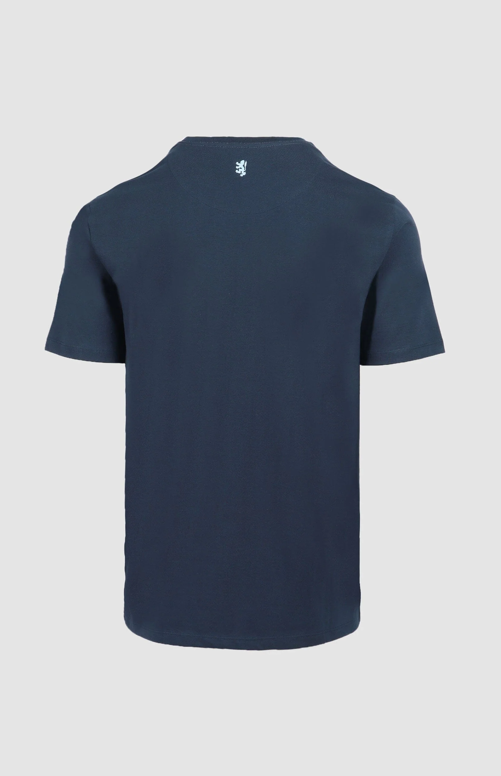 Pringle Men's Ezra Short Sleeve Logo Crew Tee Navy - Image 3