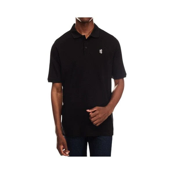 PRINGLE MENS AUSTYN CORE PIMA PIQUE SHORT SLEEVE GOLFER BLACK - Image 4
