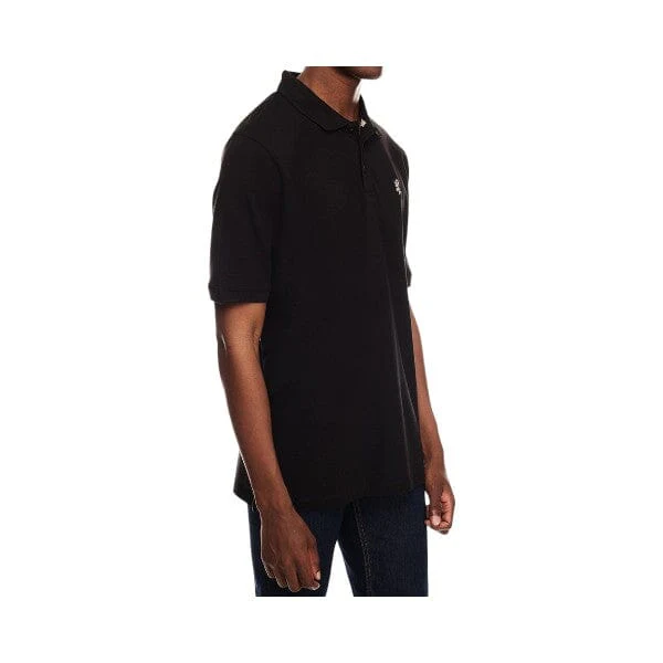 PRINGLE MENS AUSTYN CORE PIMA PIQUE SHORT SLEEVE GOLFER BLACK - Image 5