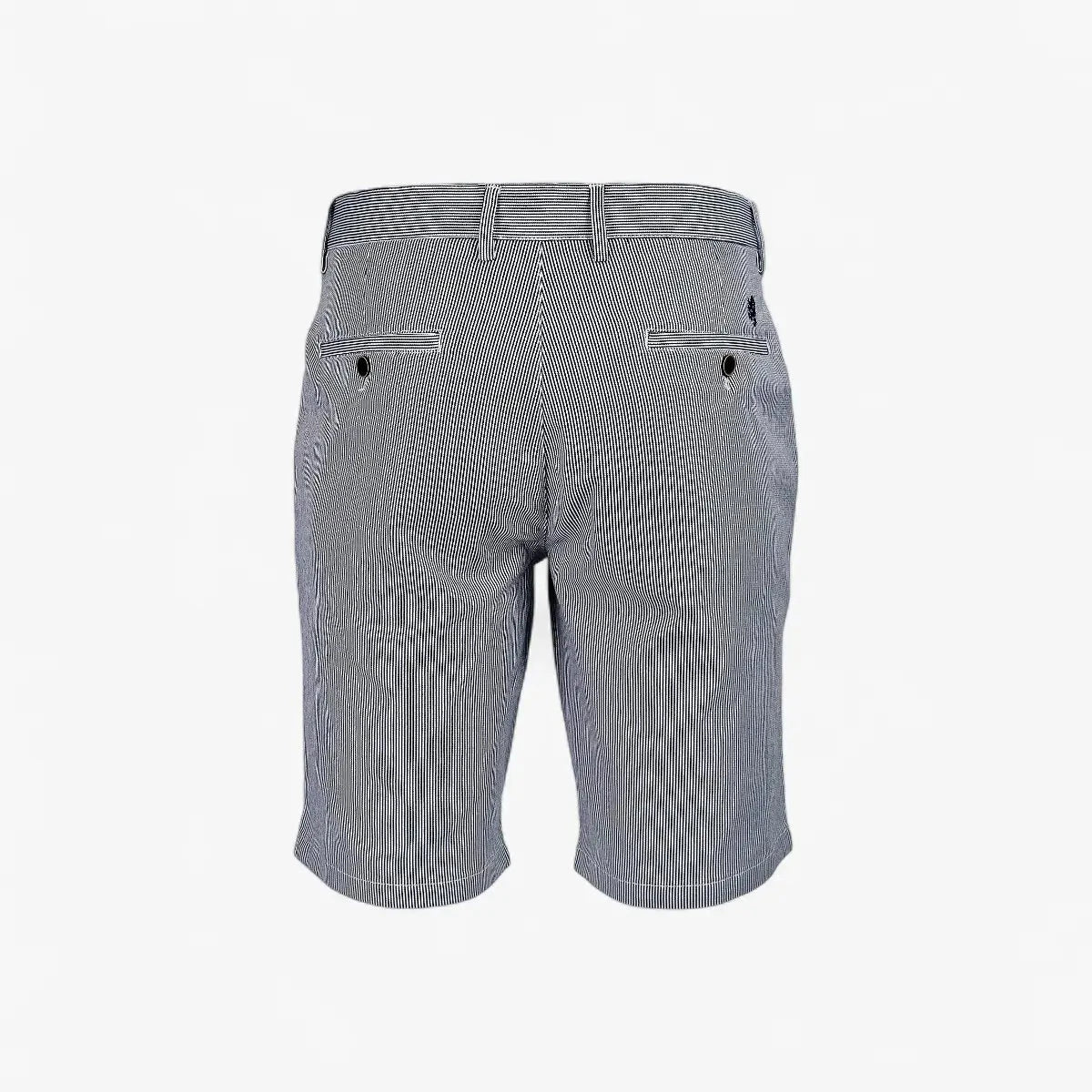 Pringle Mens Mike Striped Shorts Blue - Image 2