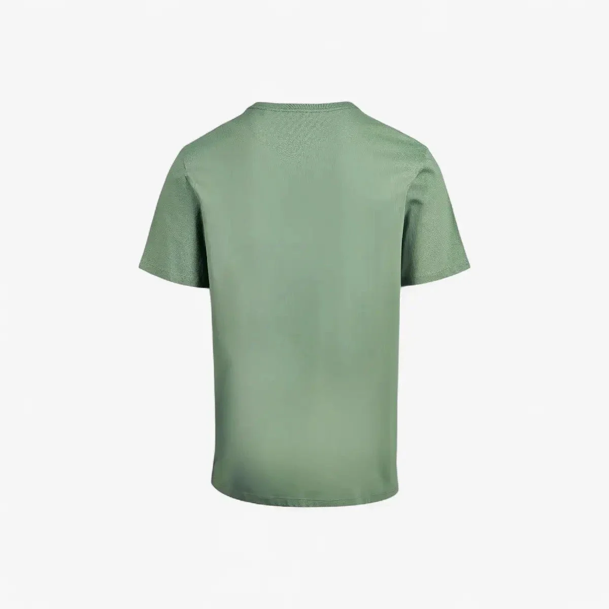 Pringle Mens Richard Raised Print Short Sleeve Tee Sage - Image 3