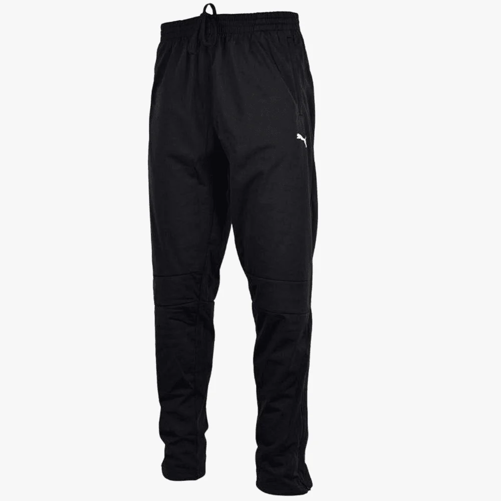Puma Boys Slim Tricot Track Pants Black