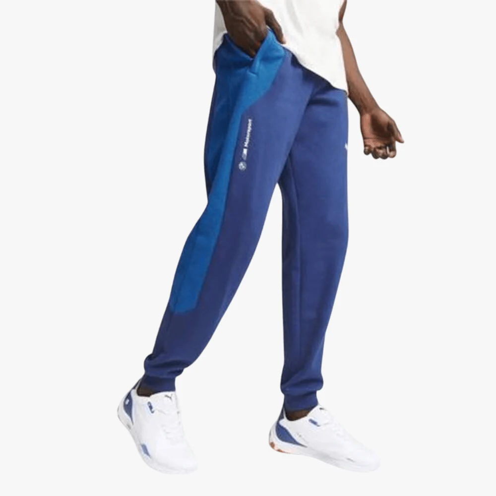 Puma Mens Bmw Mms Sweat Pants Blue