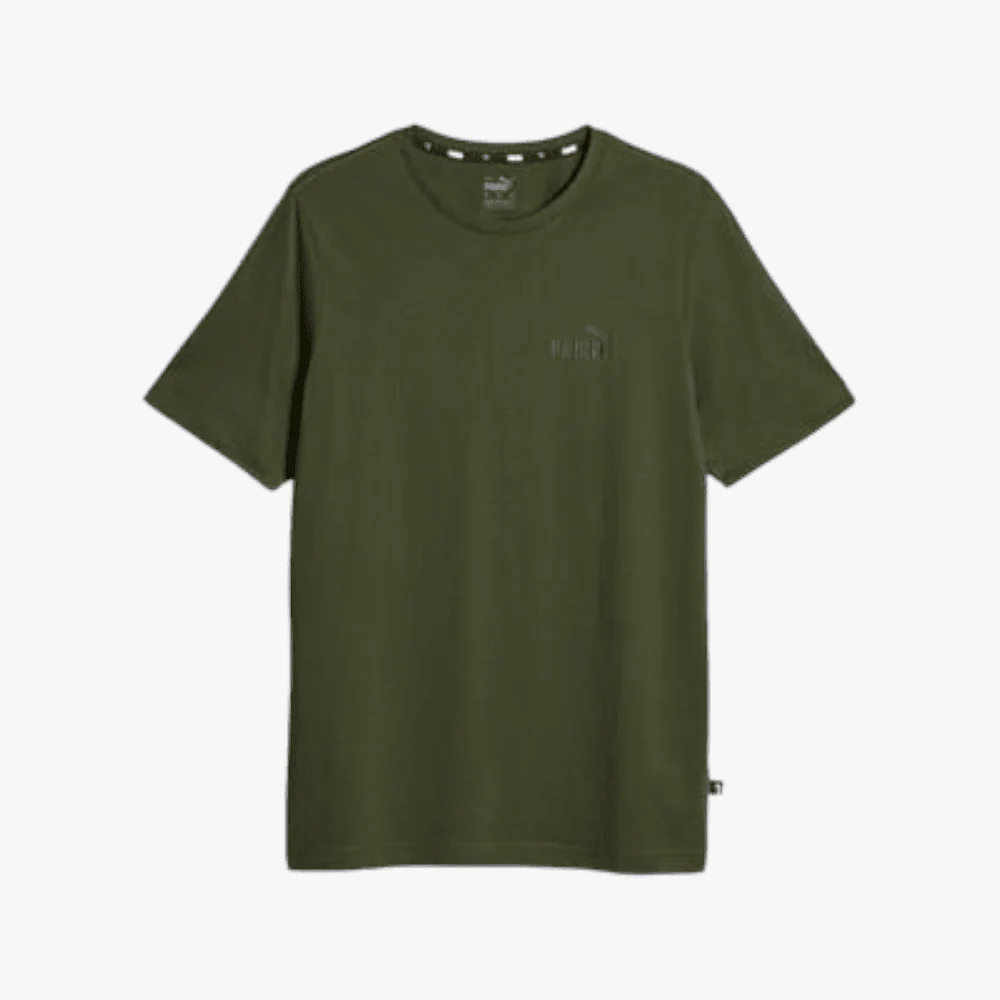 Puma Mens Ess Small Logo Short Sleeve Teemyrtle