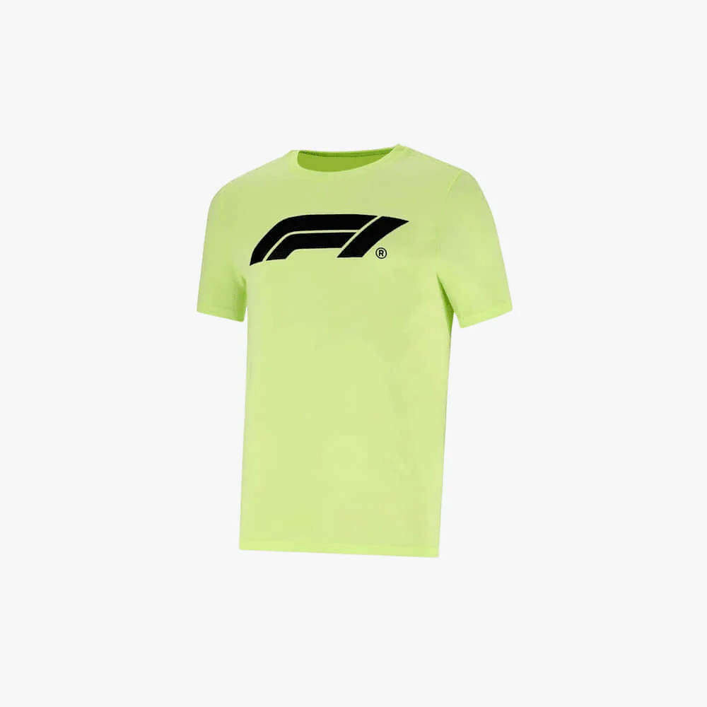 Puma Mens F1 Ess Short Sleeve Tee Cucumber