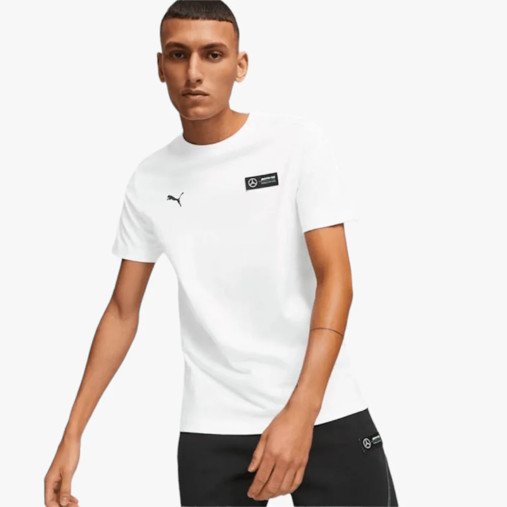 Puma Mens Mapf1 Mt7 Short Sleeve Tee White