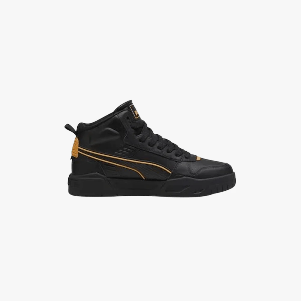Puma Mens Rbd Tech Mid Black Clementine White