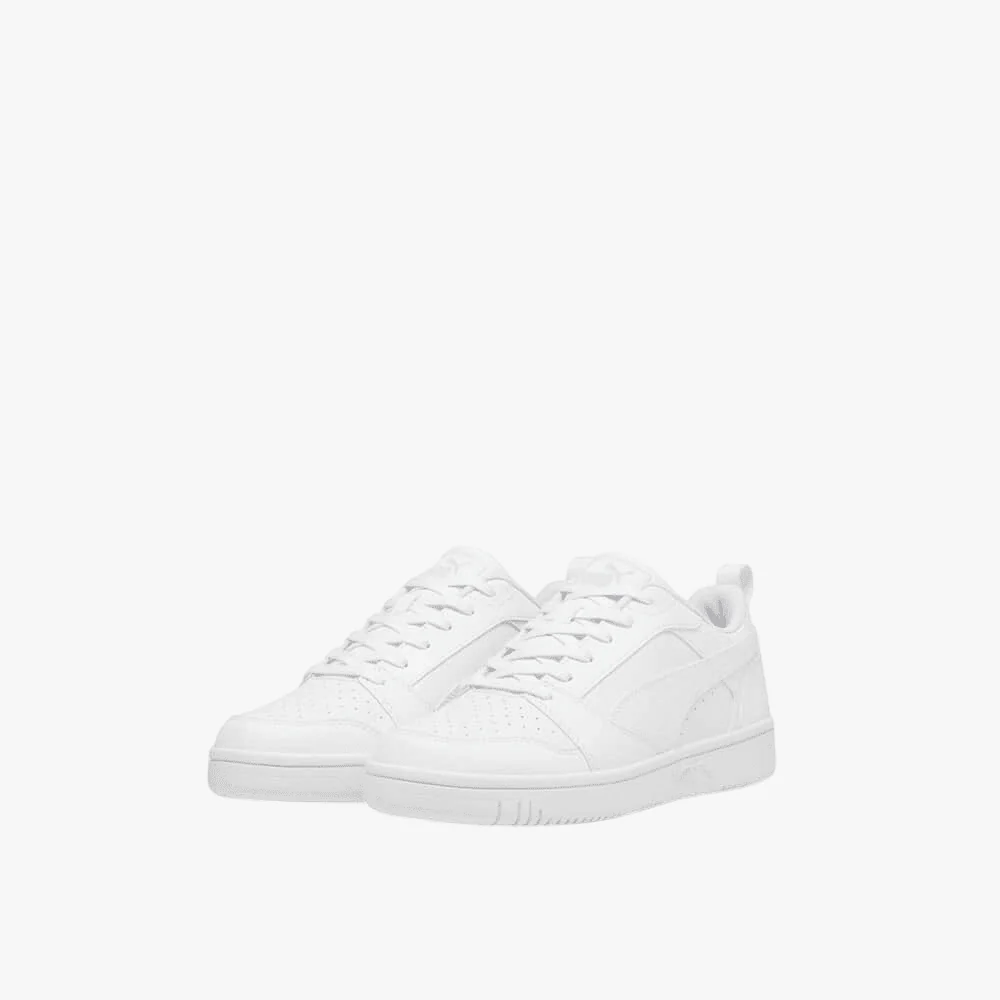 Puma Mens Rebound V6 Low Sneaker White