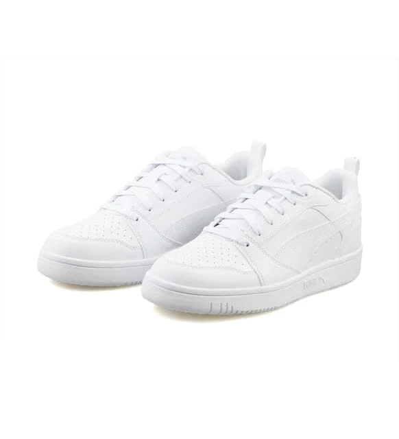 Puma Mens Rebound V6 Low Sneaker White - Image 4