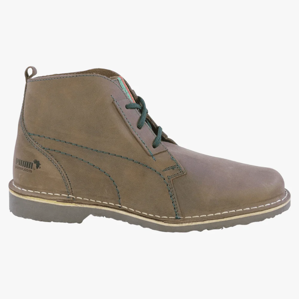Puma Mens Terrae Mid Africa Peacan Brown / Posy Green