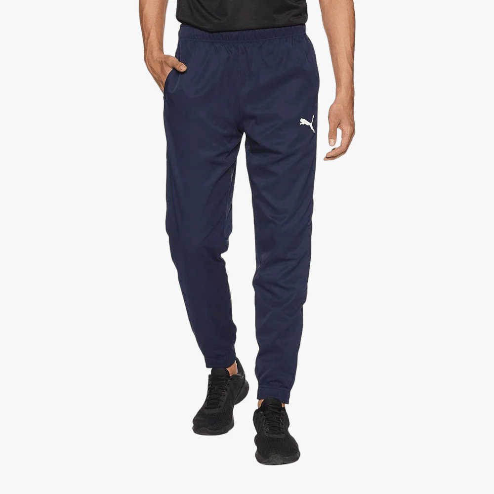Puma Mens Woven Track Pants Peacoat
