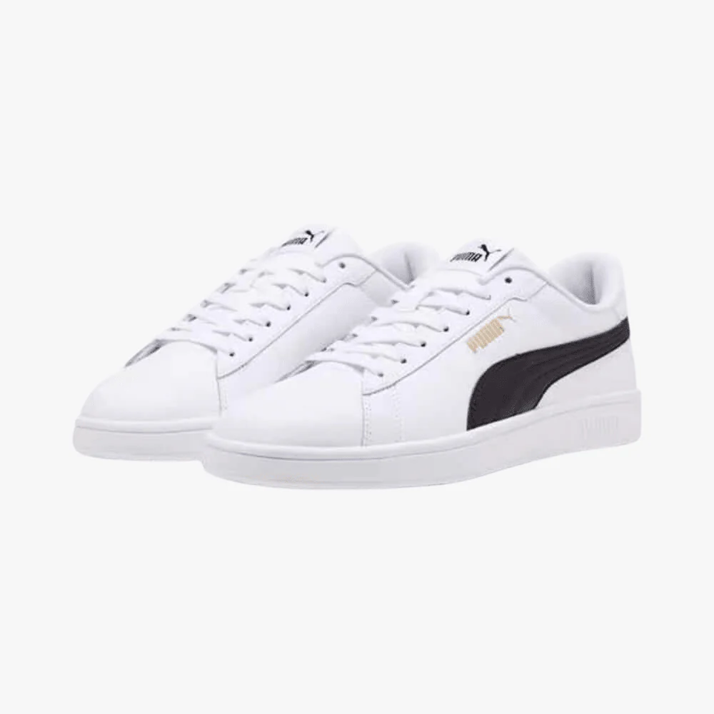 Puma Smash 3.0 Court Shoe White Black