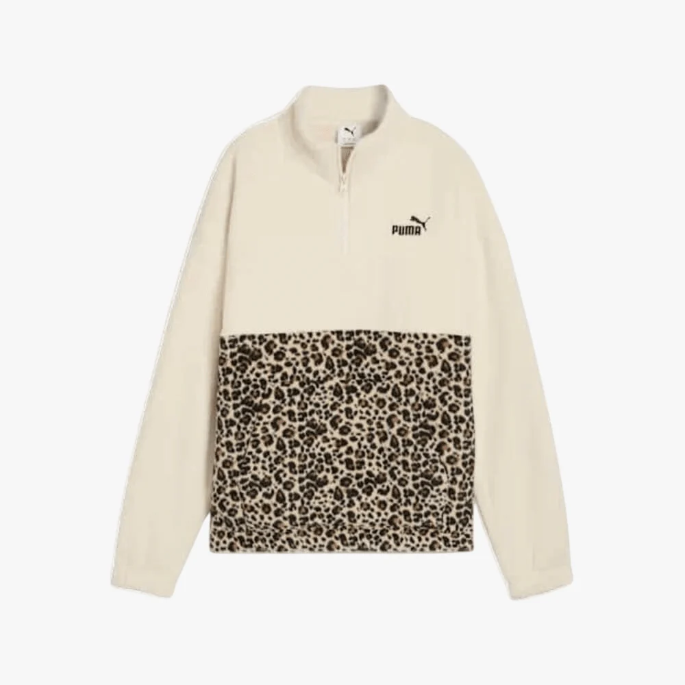 Puma Womens Ess Graphic Animal Relaxed Sweater