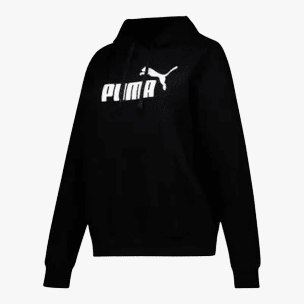 Puma Womens Ess No 1 Logo Comfort Hoody Black