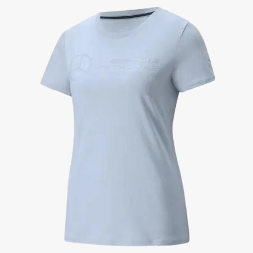Puma Womens Mapf1 Ess Short Sleeve Tee Artic Ice