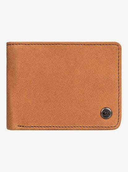 Quiksilver Mack 2 Leather Wallet Natural
