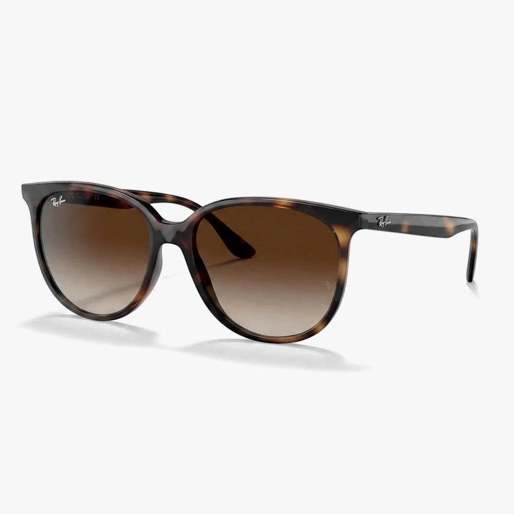 Rayban Havana Frame Brow Gradientbrown Lens Sunglass *4Ab