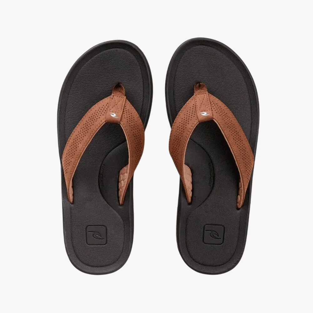 Ripcurl Mens Chiba Sandal Brown Black